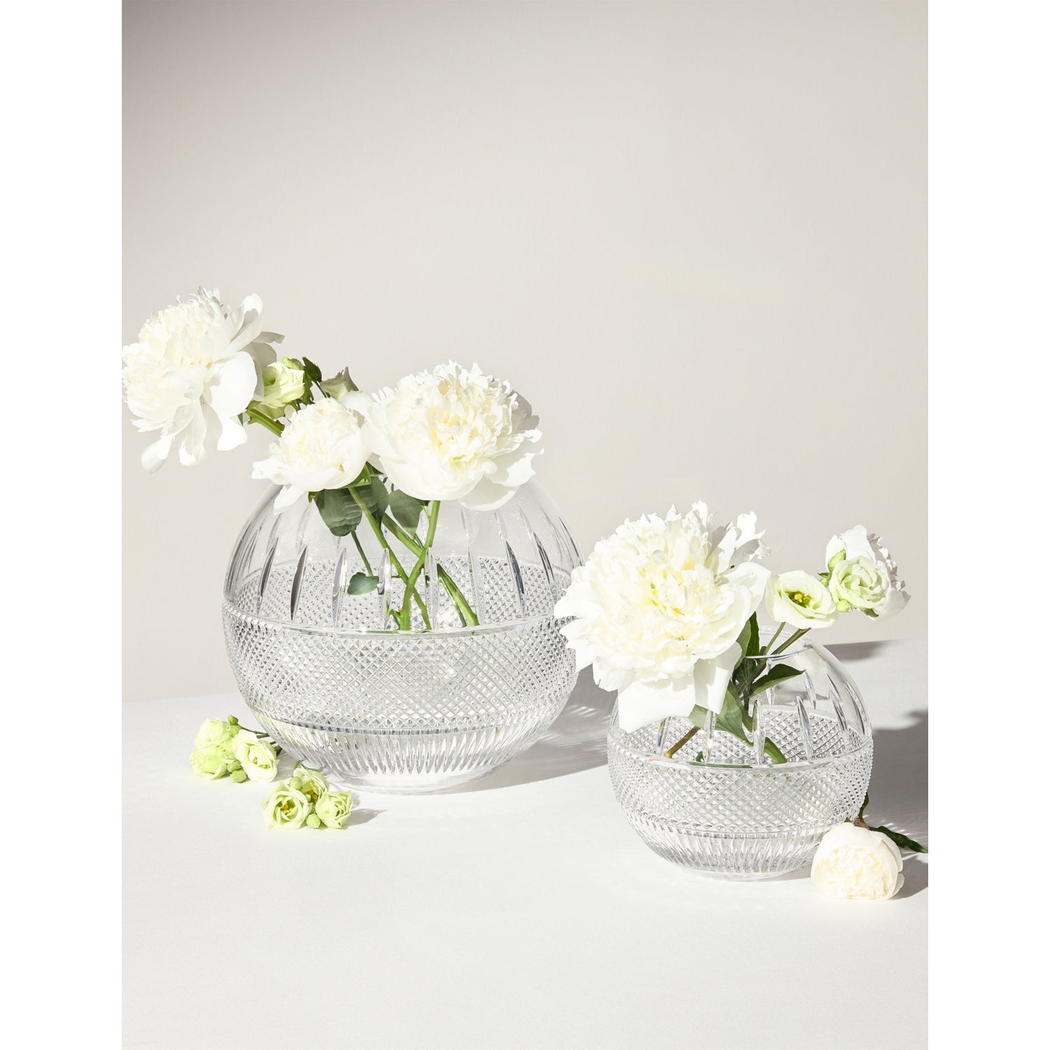 Waterford Mastercraft Irish Lace rose crystal bowl - British product