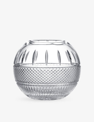 Waterford Mastercraft Irish Lace rose crystal bowl - British product