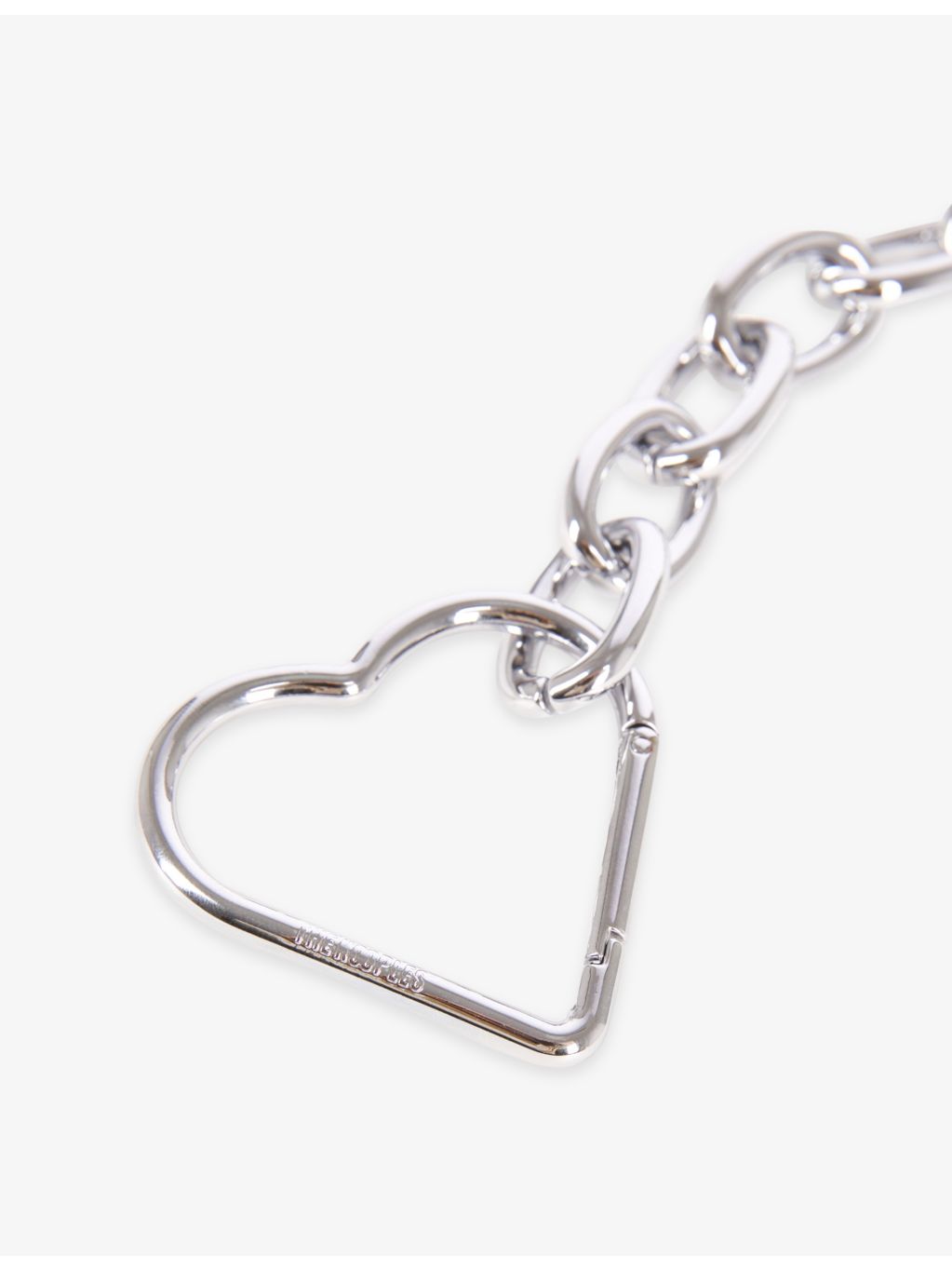 The Kooples Amelia bag charm 35cm zinc finish, UK version