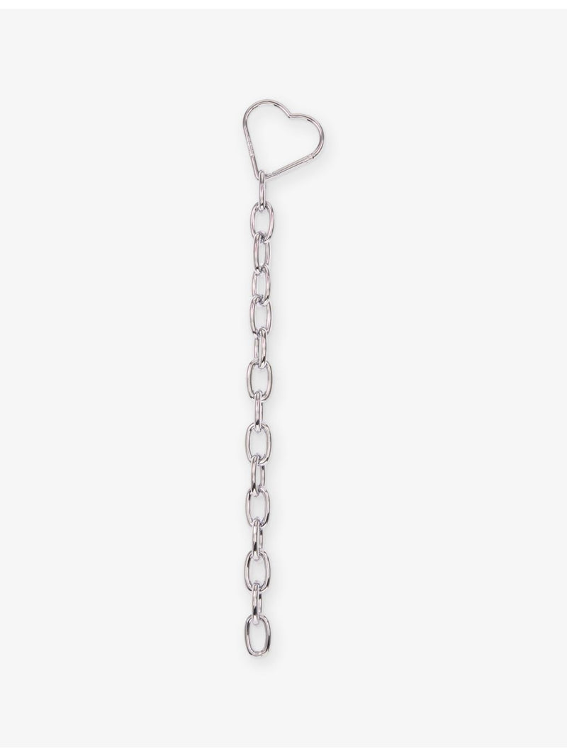The Kooples Amelia bag charm 35cm zinc finish, UK version
