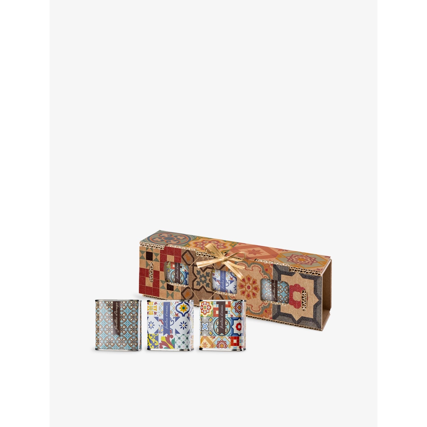Frantoio D'Orazio extra virgin olive oil gift box 3 x 100ml, UK version