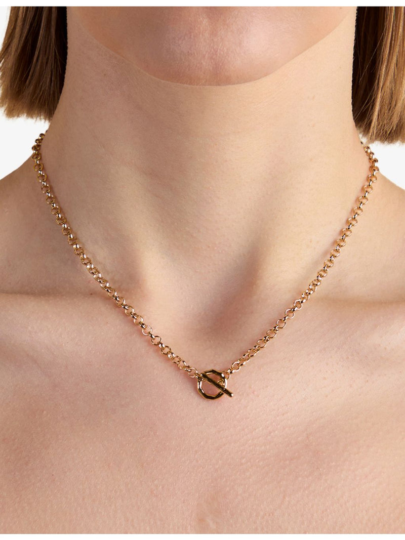 Astrid and Miyu Rolo T-Bar necklace 45cm - British product