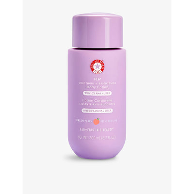 selfridges First Aid Beauty Fresh Peach Smoothing Body Lotion 200ml- Buy online at McGrocer