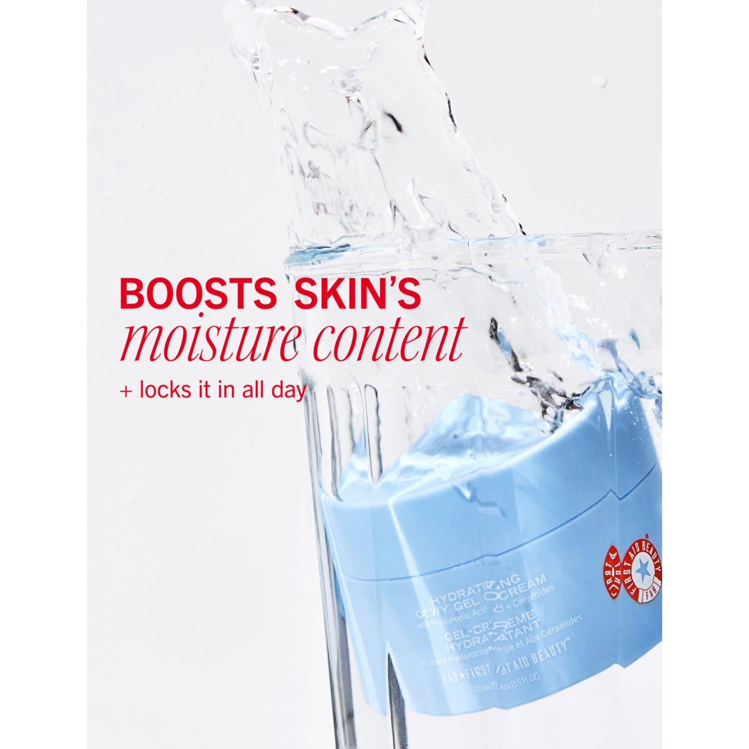 First Aid Beauty Hydrating Dewy Gel Cream 52ml, imported from the UK