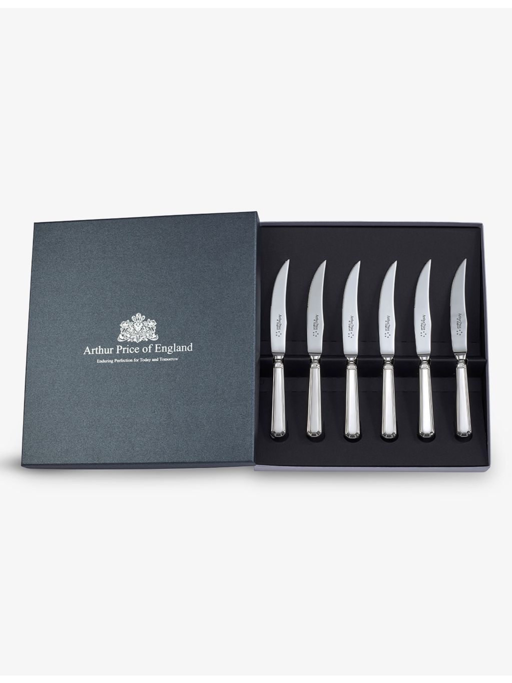 Arthur Price steak knives set of six 22cm (British brand)