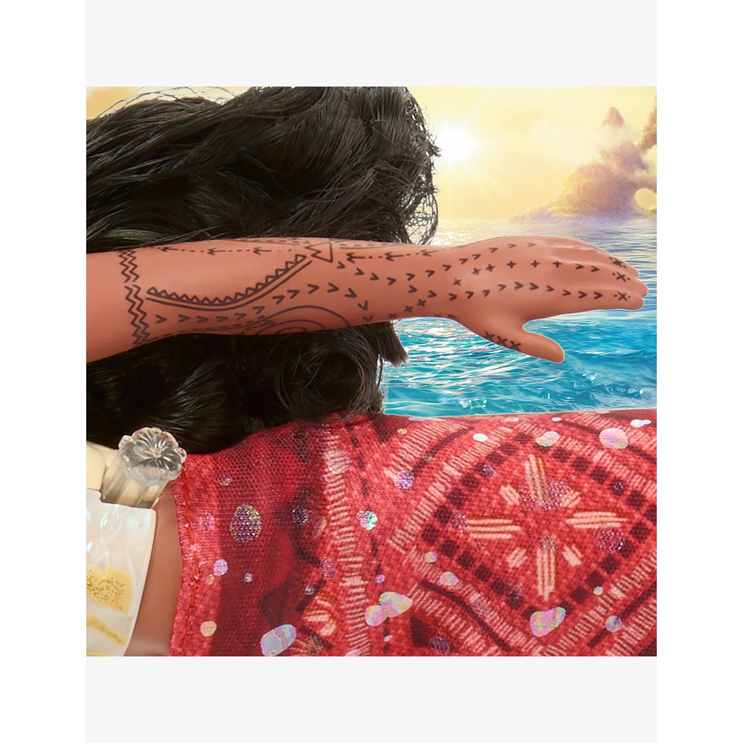 Disney Moana 2 swimming doll 28cm, imported from the UK