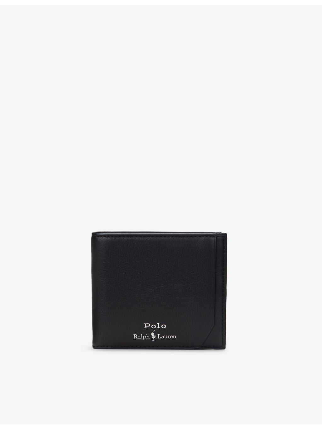 Polo Ralph Lauren leather billfold wallet logo print, UK version
