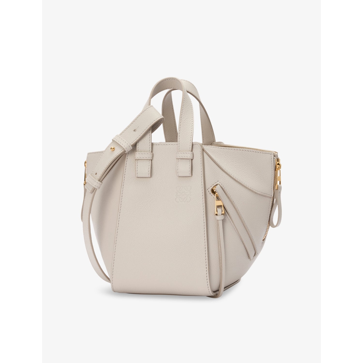 Loewe Hammock Compact leather top-handle bag - British product