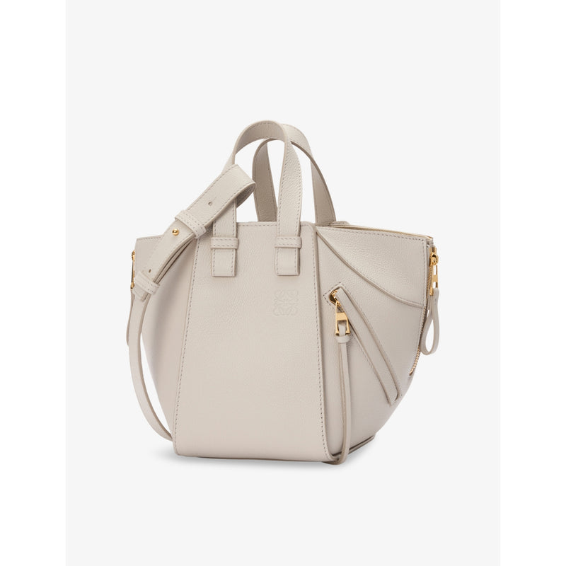 Loewe Hammock Compact leather top-handle bag - British product