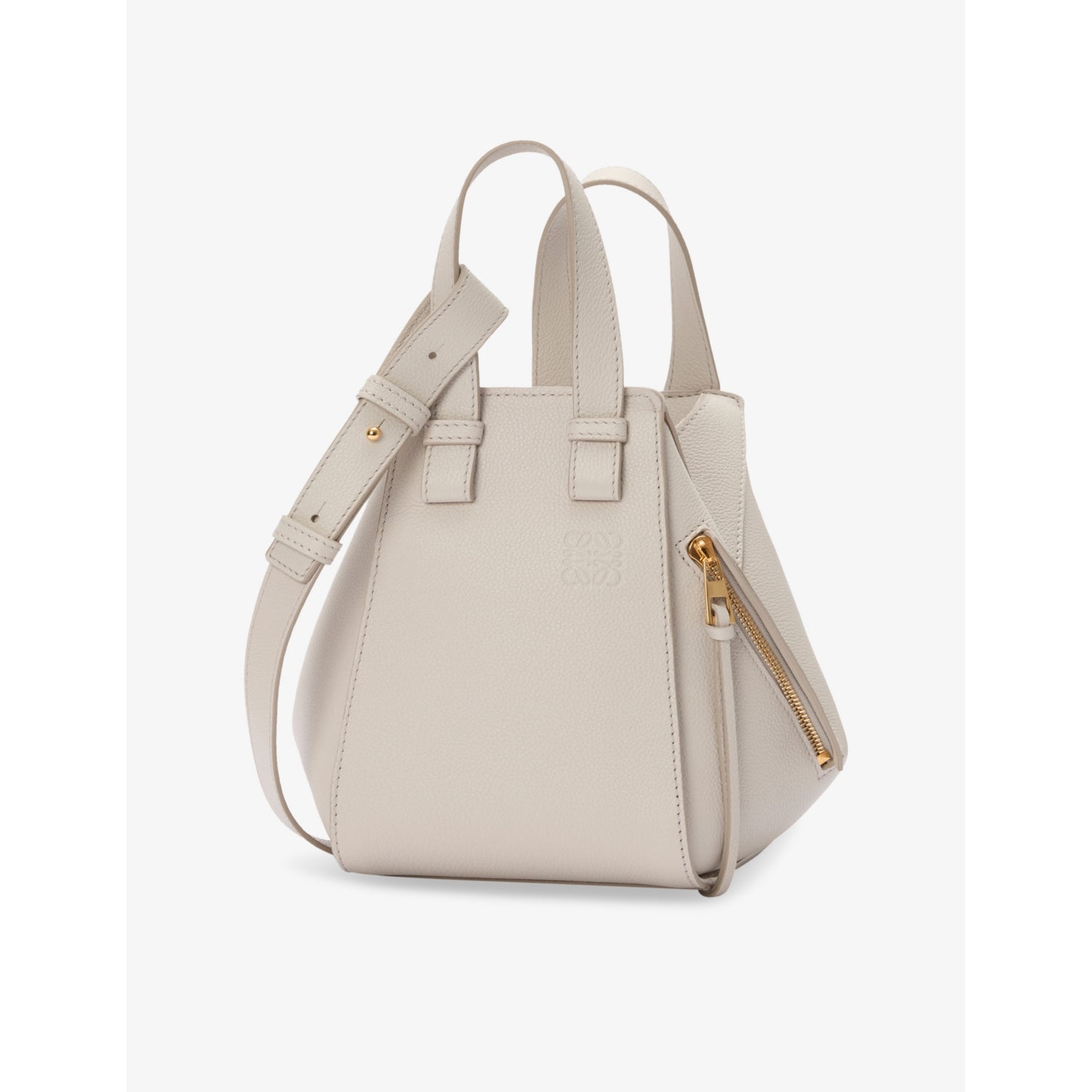 Loewe Hammock Compact leather top-handle bag - British product