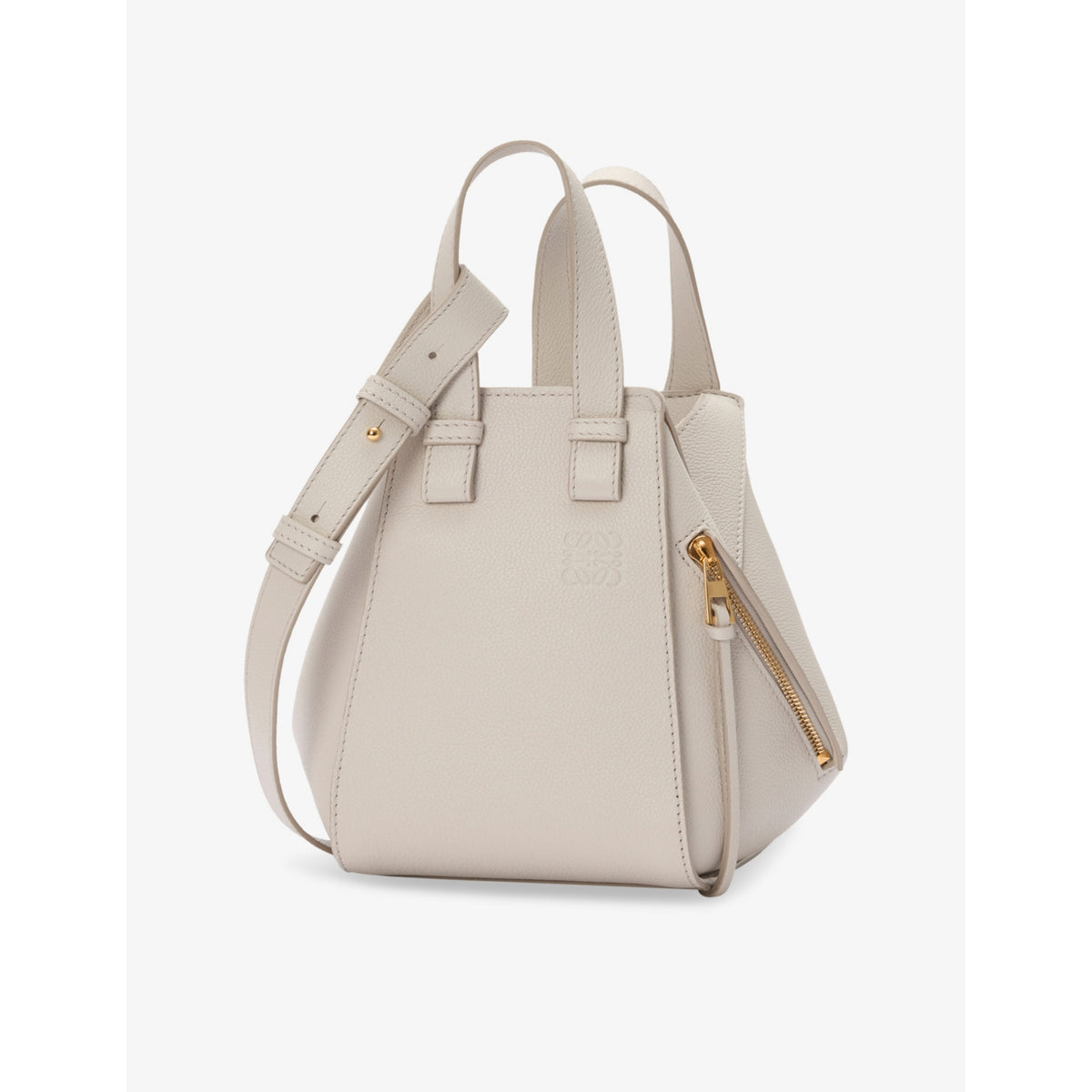 Loewe Hammock Compact leather top-handle bag - British product