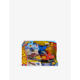 Hot Wheels dragon transporter playset with two cars, imported from the UK