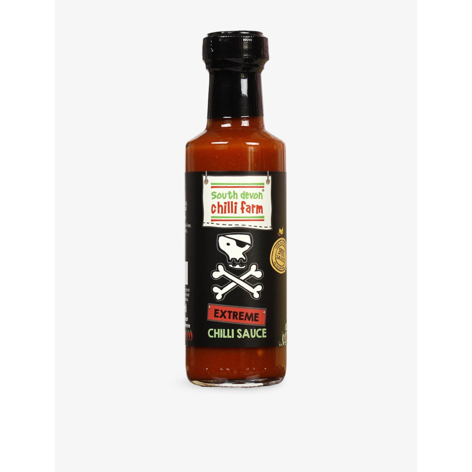South Devon Chilli Farm Extreme Chill Sauce 100ml, imported from the UK