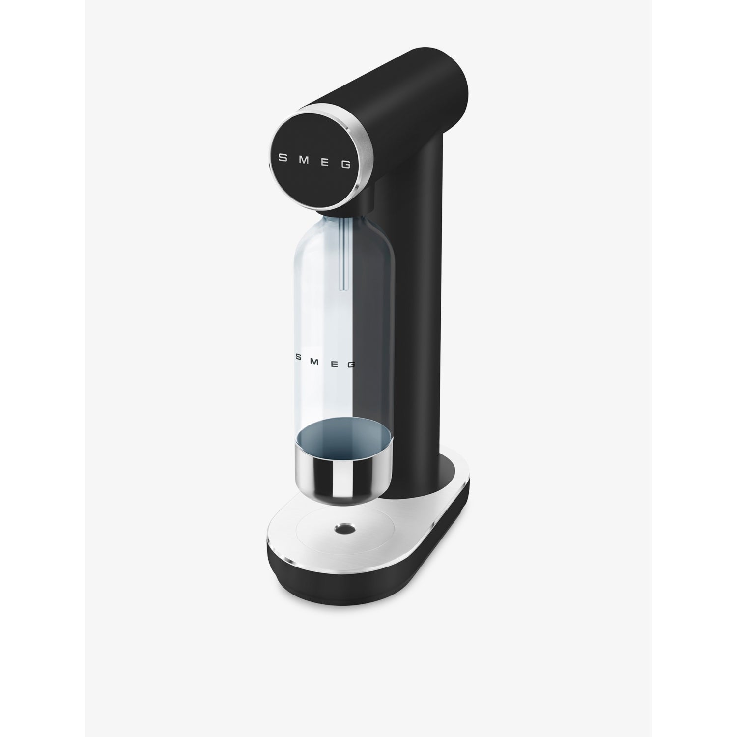 Smeg aluminium and plastic soda maker with Tritan bottle (British brand)