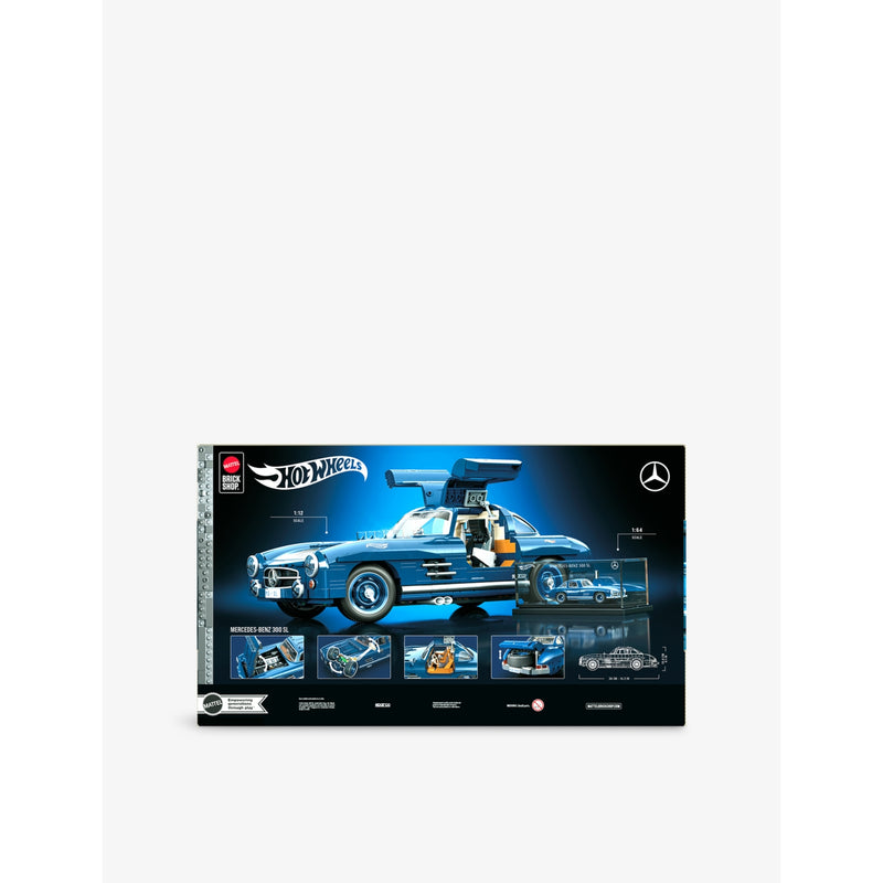 Mattel Hot Wheels Mercedes 300 SL building kit 1600 pieces - British product