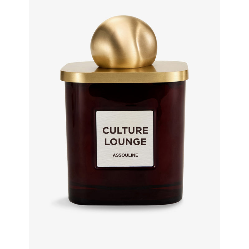 Assouline scented candle Library Culture Lounge 260g, imported from the UK