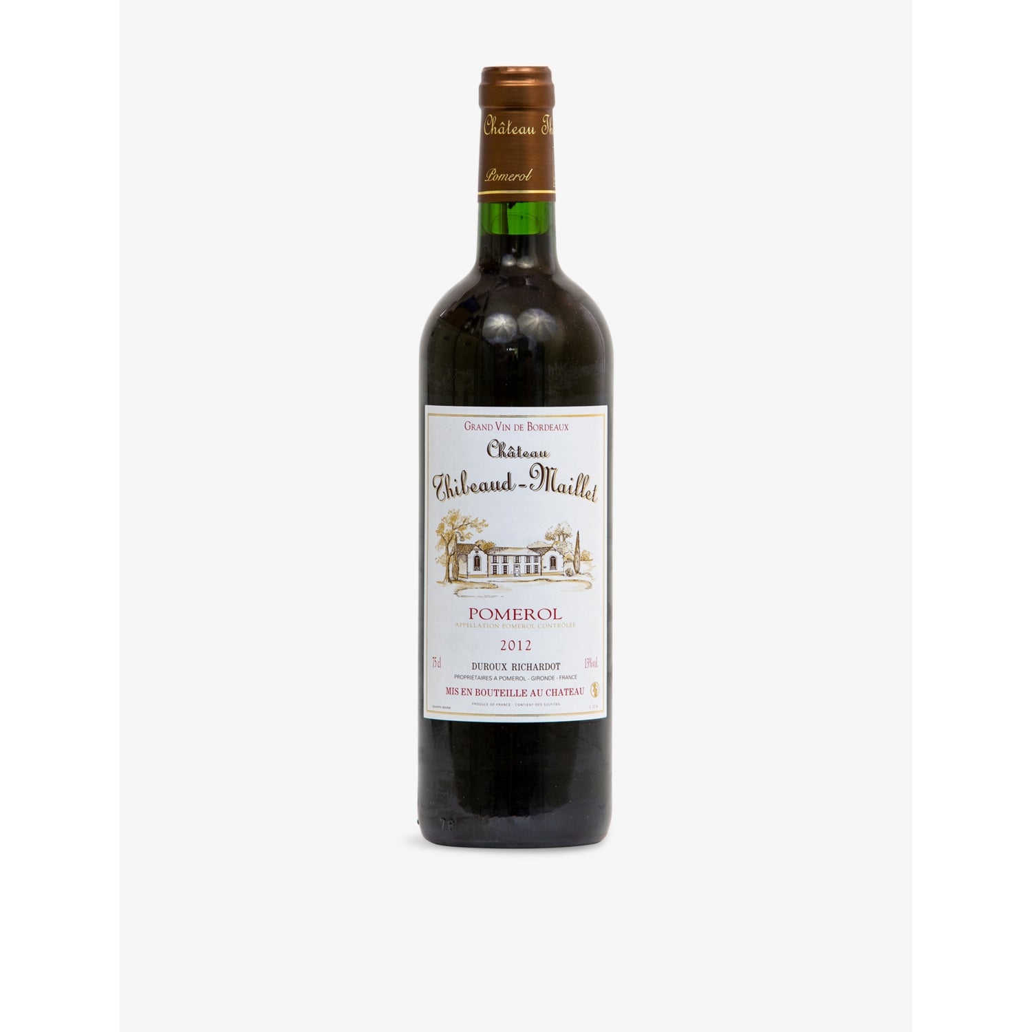 Chateau Thibeaud-Maillet Pomerol 2020 red wine 750ml (British brand)