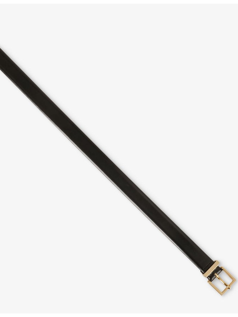 Sandro leather belt with adjustable buckle, imported from the UK
