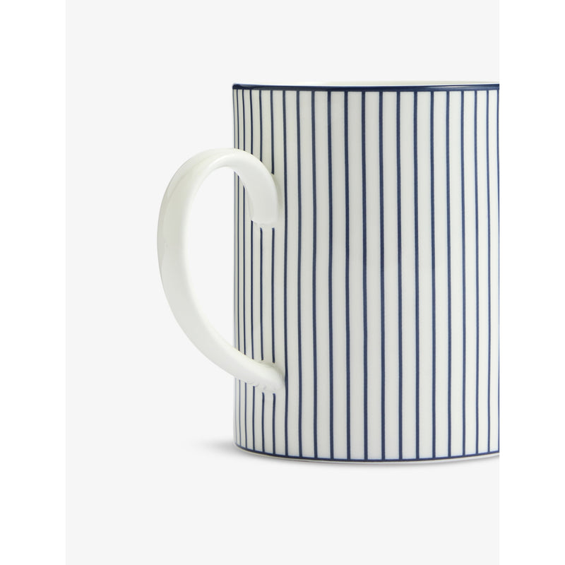 Wedgwood Gio pinstripe bone china mug 340ml - British product