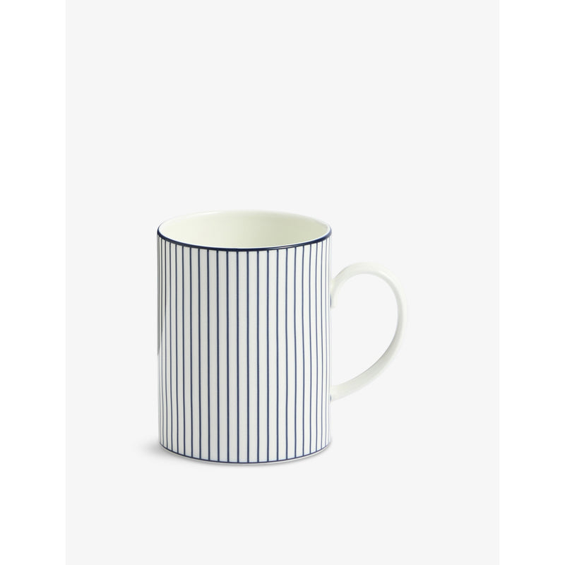 Wedgwood Gio pinstripe bone china mug 340ml - British product
