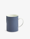 Wedgwood Gio pinstripe bone china mug 340ml - British product