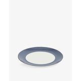 Wedgwood Gio pinstripe bone-china plate 24cm - British product