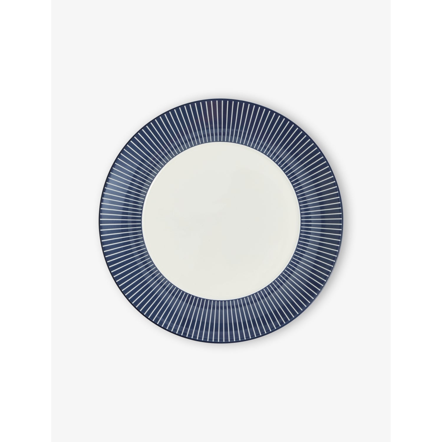 Wedgwood Gio pinstripe bone-china plate 24cm - British product