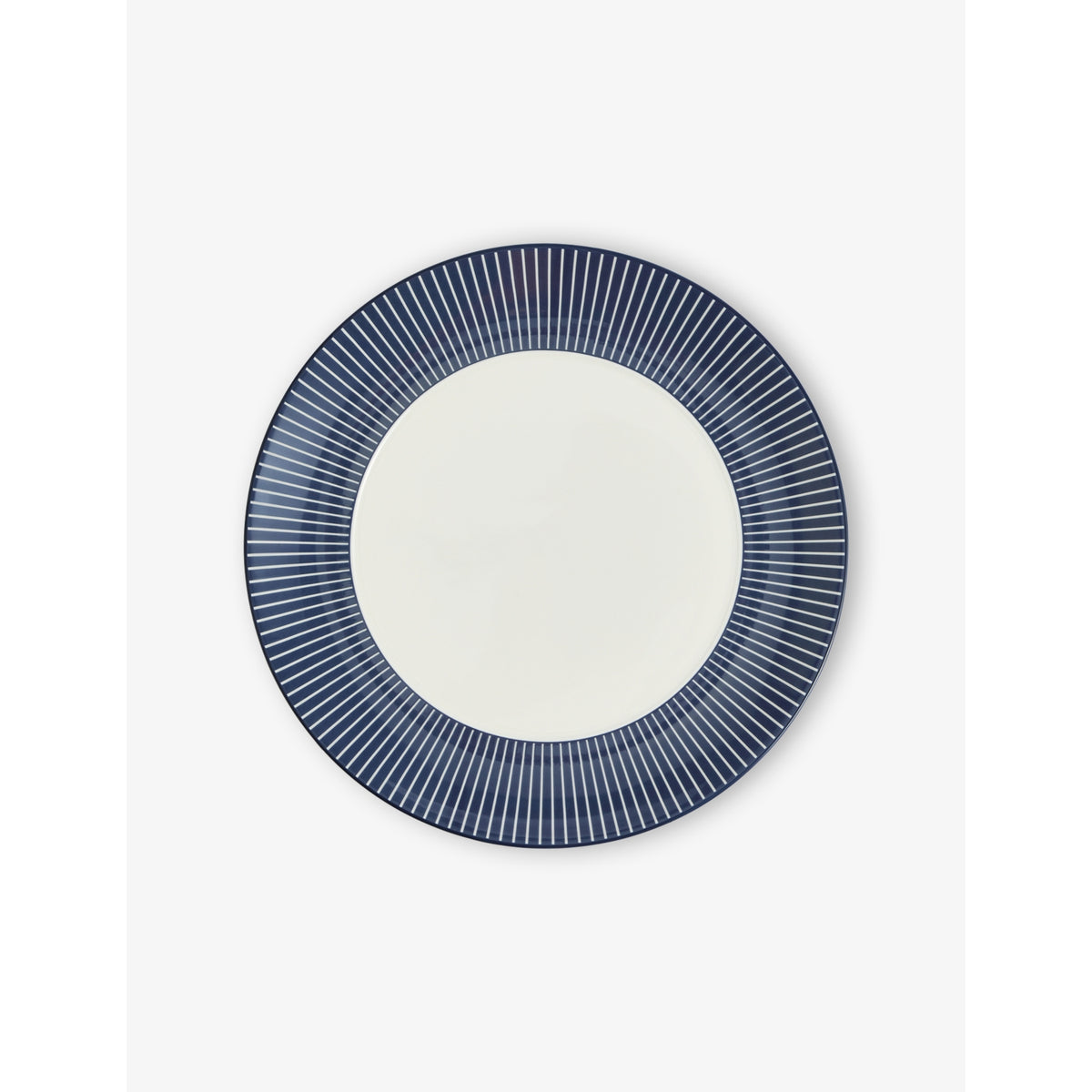 Wedgwood Gio pinstripe bone-china plate 24cm - British product