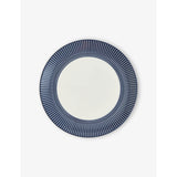 Wedgwood Gio pinstripe bone-china plate 24cm - British product