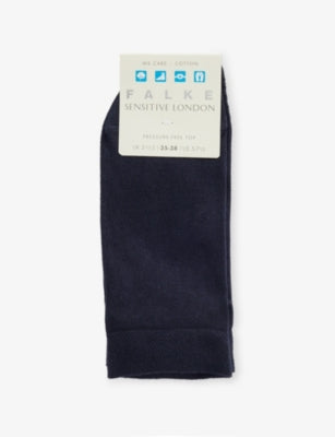 FALKE Sensitive London Stretch-Cotton Blend Socks