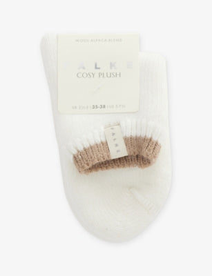 FALKE Cosy Plush Ribbed Knit Socks