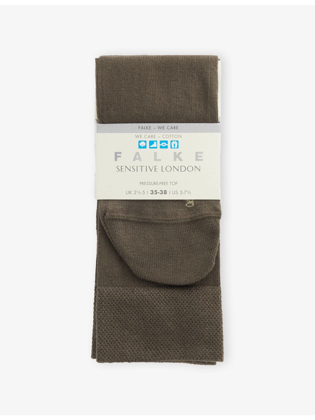 FALKE Sensitive London stretch-cotton blend socks (British brand)