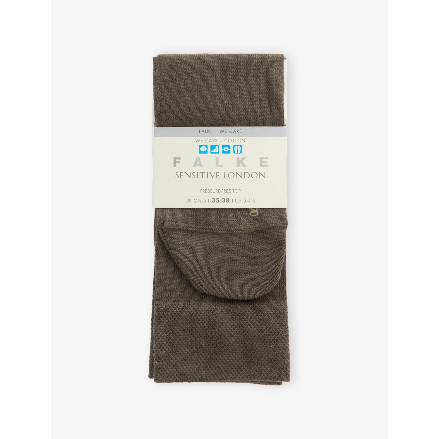 Sensitive London Stretch-Cotton Blend Socks - EUR 35-38/2-5 UK WOMEN