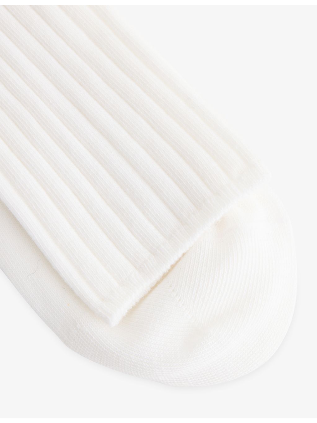 FALKE cotton ribbed crew socks midweight (British brand)