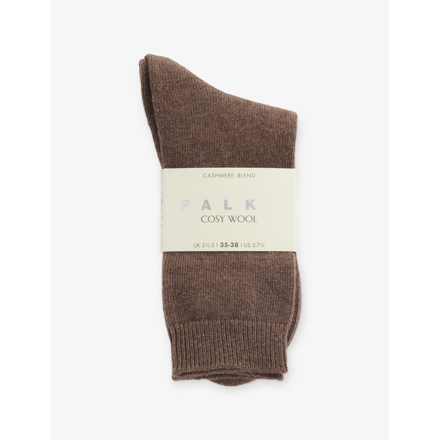 Cosy Calf-Length Knit Socks - EUR 35-38/2-5 UK WOMEN