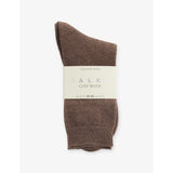 Cosy Calf-Length Knit Socks - EUR 35-38/2-5 UK WOMEN