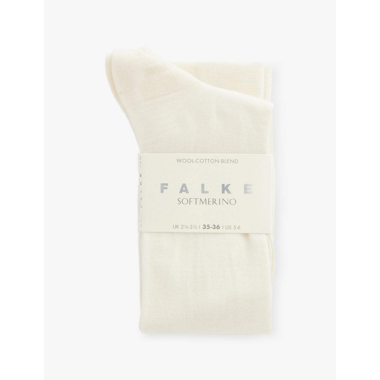 Softmerino Stretch-Wool Blend Socks - EUR 35-36/2-3 UK WOMEN