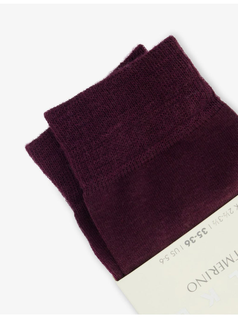FALKE Softmerino stretch-wool blend socks, imported from the UK