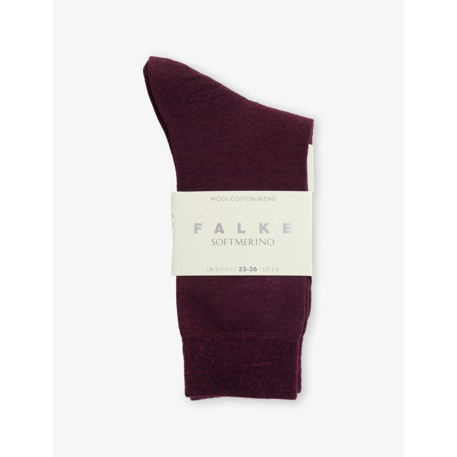 Softmerino Stretch-Wool Blend Socks - EUR 35-36/2-3 UK WOMEN