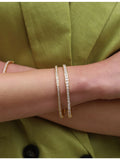 CARAT London vermeil tennis bracelet with cubic zirconia, imported from the UK