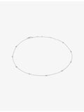 CARAT London Petra sterling silver cubic zirconia necklace 60cm (British brand)