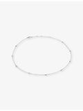 CARAT London Petra sterling silver cubic zirconia necklace (British brand)