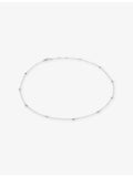 CARAT London Petra sterling silver cubic zirconia necklace 45cm (British brand)
