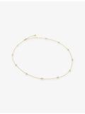 CARAT London gold vermeil cubic zirconia necklace 60cm, imported from the UK