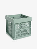 HAY stackable plastic storage crate Colour Crate Cube, UK version