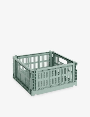 HAY Square Colour Crate Medium Storage Crate