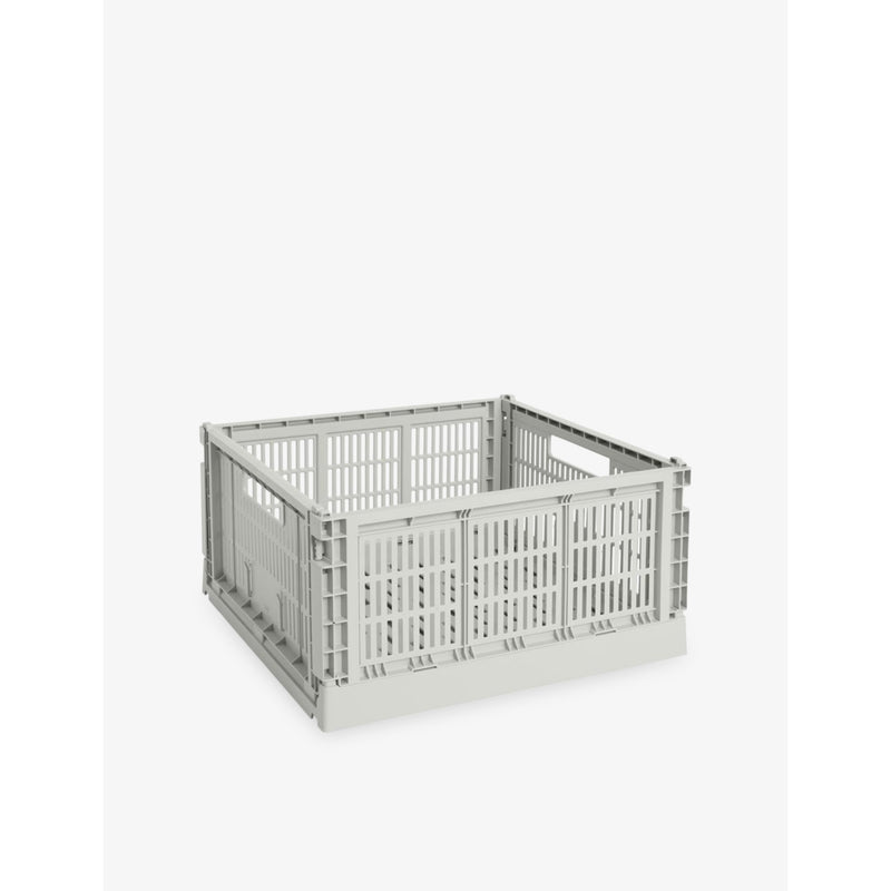 Square Colour Crate Large - BORDEAUX