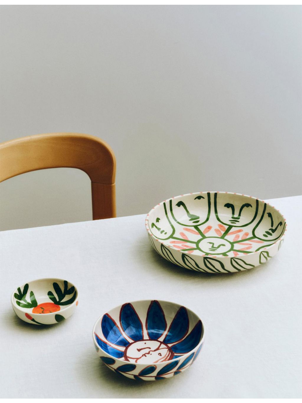 Hay La Pittura hand-painted ceramic bowl 28cm (British brand)