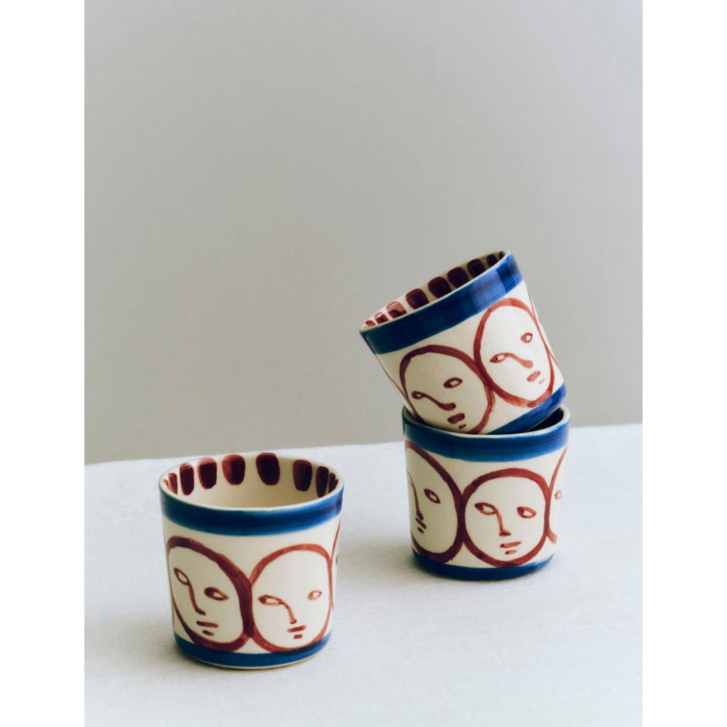 Hay La Pittura hand-painted ceramic cup - British product