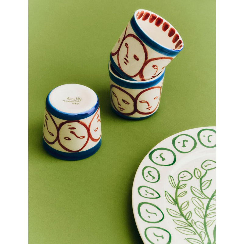 Hay La Pittura hand-painted ceramic cup - British product